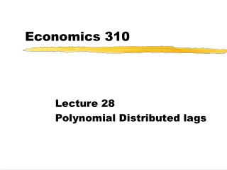 Economics 310