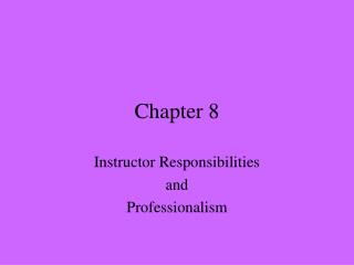 Chapter 8