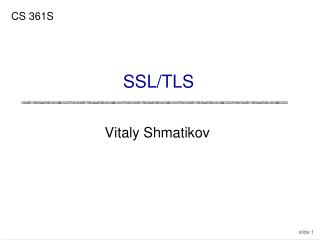 SSL/TLS