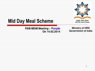 Mid Day Meal Scheme