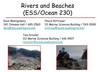 Rivers and Beaches (ESS/Ocean 230)