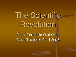 The Scientific Revolution