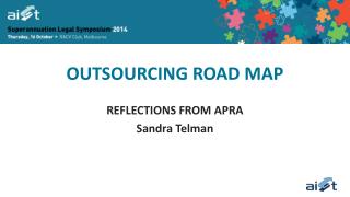 OUTSOURCING ROAD MAP