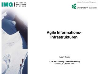 Agile Informations-infrastrukturen