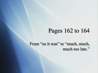 Pages 162 to 164