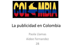 La publicidad en Colombia