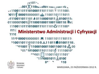 WARSZAWA, 25 PAŹDZIERNIKA 2012 R.