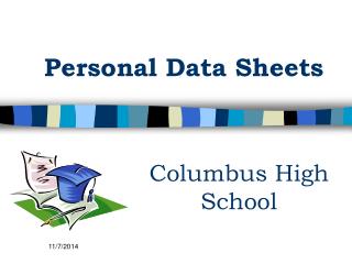 Personal Data Sheets