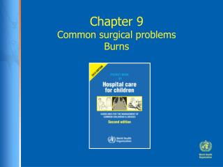 Chapter 9 Common surgical problems Burns