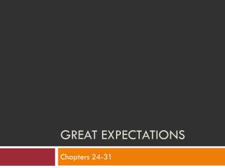 Great Expectations