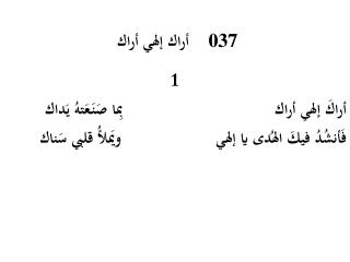 أراك إلهي أراك 037
