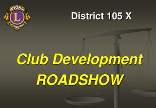 District 105 X