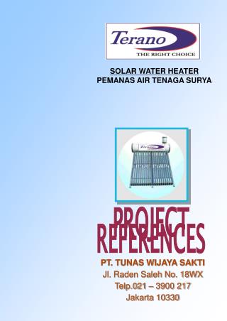 PROJECT REFERENCES