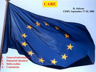 R. Aleksan CERN, September 17-18, 2008