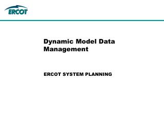 Dynamic Model Data Management