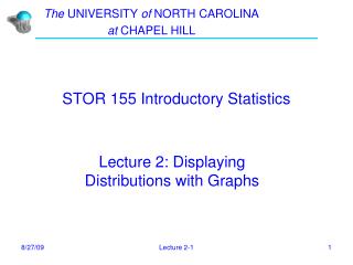 STOR 155 Introductory Statistics