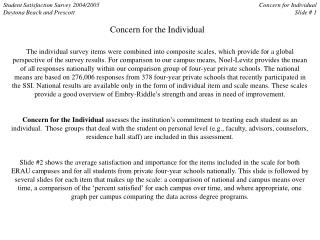 Concern for the Individual
