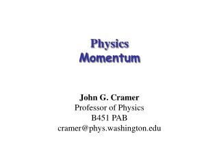 Physics Momentum