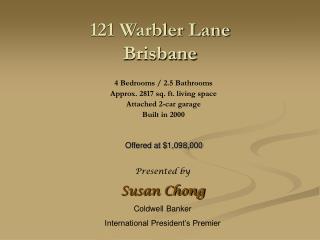 121 Warbler Lane Brisbane
