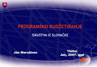 PROGRAM SKO BUDŽETIRANJE ISKUSTVA IZ SLOVAČKE