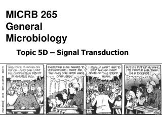 MICRB 265 General Microbiology