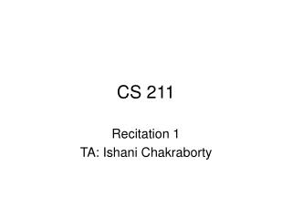 CS 211