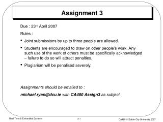 Assignment 3