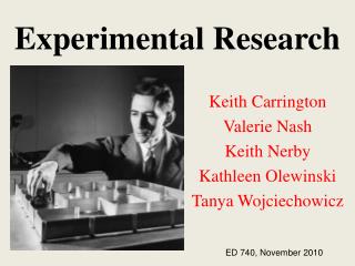 Experimental Research