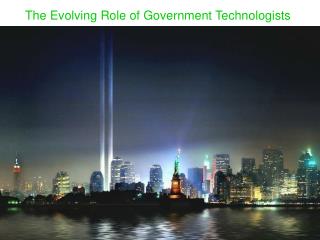 The Evolving Role of Government Technologists