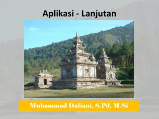 Aplikasi - Lanjutan