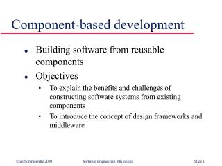 Component-based development