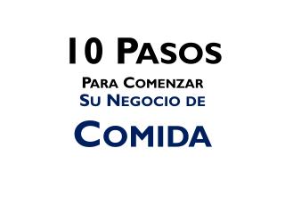 10 Pasos Para Comenzar