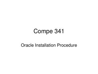 Compe 341