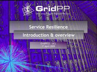 Service Resilience