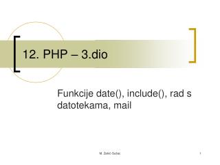 12. PHP – 3.dio