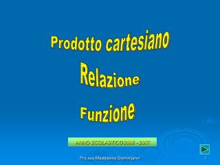 Prodotto cartesiano