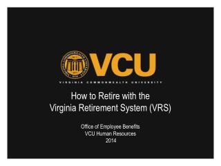 How to Retire with the Virginia Retirement System (VRS)