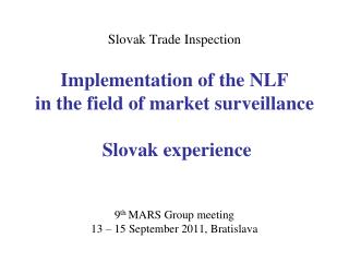 Slovak Trade Inspection