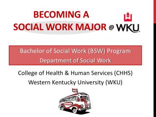 Becoming a social work major @