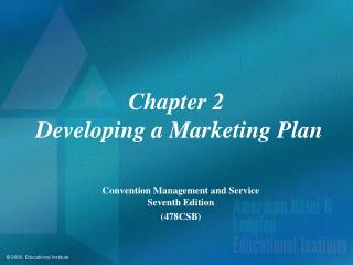 Chapter 2 Developing a Marketing Plan