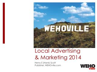 Local Advertising &amp; Marketing 2014