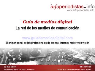 Guía de medios digital La red de los medios de comunicación