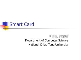 Smart Card