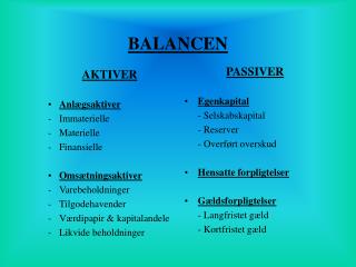 BALANCEN