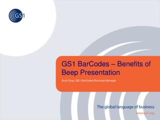 GS1 BarCodes – Benefits of Beep Presentation
