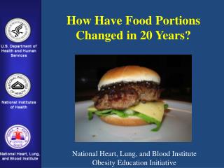 How Have Food Portions Changed in 20 Years?