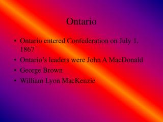 Ontario