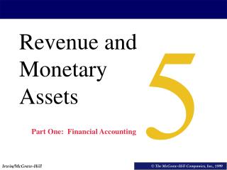 Revenue and Monetary Assets