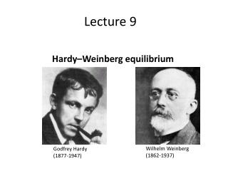 Lecture 9