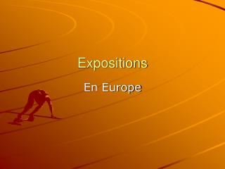 Expositions